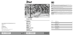 Mode d’emploi Crivit IAN 300005 Pompe vélo