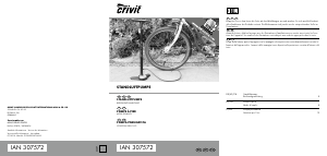 Mode d’emploi Crivit IAN 307572 Pompe vélo