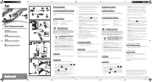 Manuale Crivit IAN 54879 Pompa per bicicletta