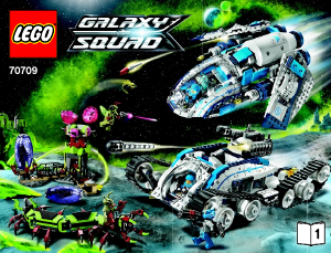 Manual Lego set 70709 Galaxy Squad Galactic Titan