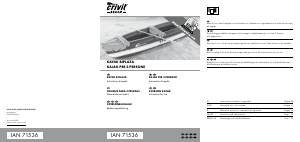 Manual de uso Crivit IAN 71536 Barco