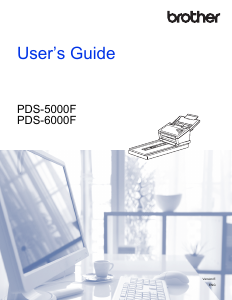 Manual Brother PDS-6000F Scanner