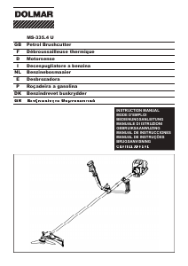 Handleiding Dolmar MS-335.4U Bosmaaier