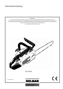 Handleiding Dolmar PS3410-30 Kettingzaag