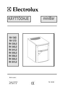 Käyttöohje Electrolux RH356LDE Jääkaappi