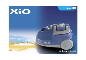 Bruksanvisning Electrolux Z1027X Xio Dammsugare