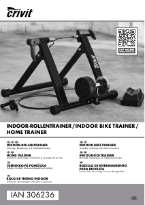 Manual de uso Crivit IAN 306236 Rodillo para bicicleta