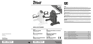 Instrukcja Crivit IAN 274619 Rower treningowy