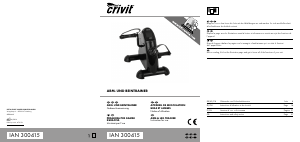 Mode d’emploi Crivit IAN 300415 Vélo d’appartement