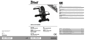 Handleiding Crivit IAN 300415 Hometrainer