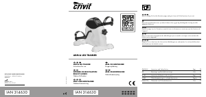 Brugsanvisning Crivit IAN 314630 Motionscykel