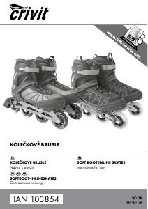 Manuál Crivit IAN 103854 Inline brusle