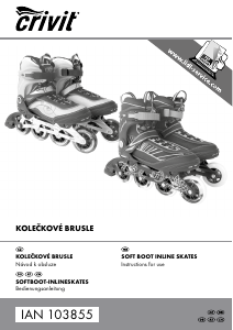 Manuál Crivit IAN 103855 Inline brusle