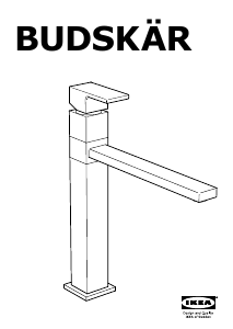 Instrukcja IKEA BUDSKAR Kran