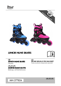 Manuál Crivit IAN 277824 Inline brusle