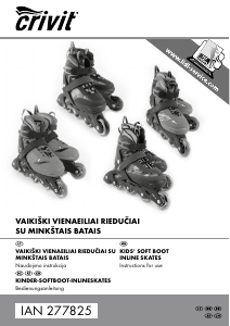Vadovas Crivit IAN 277825 Pačiūžos su ratukais