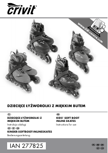 Instrukcja Crivit IAN 277825 Rolki