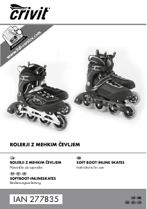Priročnik Crivit IAN 277835 Rolerji