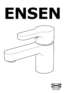 Használati útmutató IKEA ENSEN Csaptelep