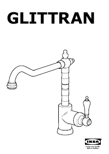 Bedienungsanleitung IKEA GLITTRAN Wasserhahn