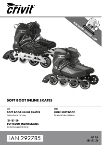 Manual Crivit IAN 292785 Patine inline