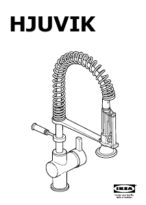 Manual IKEA HJUVIK Faucet