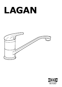 Manual IKEA LAGAN Robinet