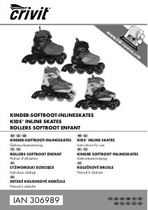 Handleiding Crivit IAN 306989 Inline skates