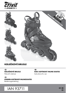 Manuál Crivit IAN 93711 Inline brusle