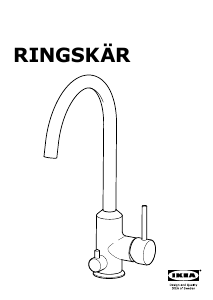 Instrukcja IKEA RINGSKAR Kran
