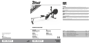 Brugsanvisning Crivit IAN 304119 Romaskine