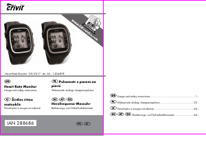 Vadovas Crivit IAN 288686 Sportinis laikrodis