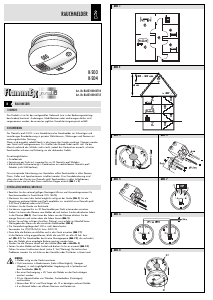 Bedienungsanleitung FlammEx K-SD3 Rauchmelder