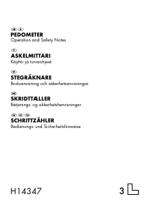 Käyttöohje Crivit IAN 56018 Askellaskuri