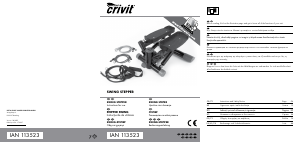 Priručnik Crivit IAN 113523 Steper