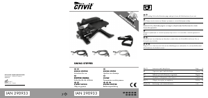 Наръчник Crivit IAN 290933 Степер