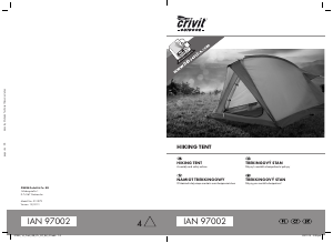 Návod Crivit IAN 97002 Stan