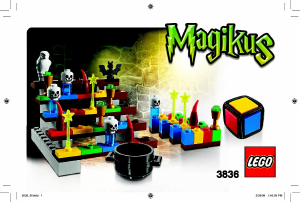 Bruksanvisning Lego set 3836 Games Magikus