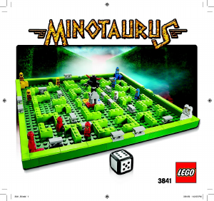 Handleiding Lego set 3841 Games Minotaurus