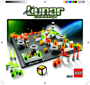 Handleiding Lego set 3842 Games Lunar Command