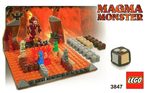 Mode d’emploi Lego set 3847 Games Magma Monster
