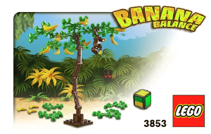 Mode d’emploi Lego set 3853 Games Banana Balance
