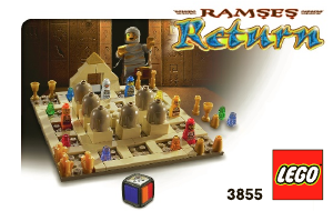 Manual de uso Lego set 3855 Games Ramses return