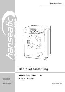 Bedienungsanleitung Hanseatic Oko Plus 1600 Waschmaschine