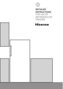 Manual Hisense RR330D4OB2UK Refrigerator