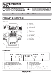 Manual Hotpoint HSFCIH 4798 FS UK Dishwasher
