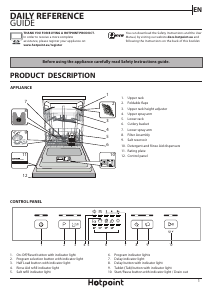 Manual Hotpoint HBC 2B19 UK N Dishwasher