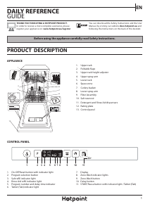 Manual Hotpoint HSICIH 4798 BI UK Dishwasher