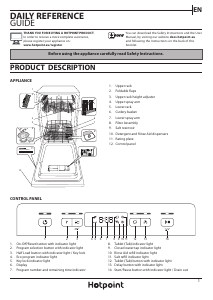 Manual Hotpoint HSFC 3M19 C UK N Dishwasher