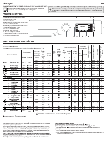Manual Hotpoint NLCD 10448 WD AW EU N Mașină de spălat